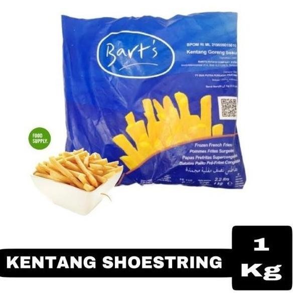 

Barts Kentang Goreng Shoestring 1Kg - Bart'S Shoestring Original