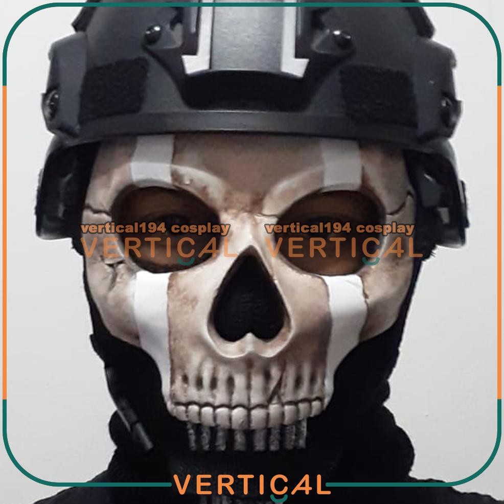COD GHOST SIMON RILEY TOPENG CALLOFDUTY CALL OF DUTY MASK BALANCLAVA COSPLAY MASKER MENPO DEVTAC TEN