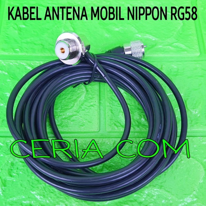 KABEL NIPPON RG58 SUPER BASE KABEL ANTENA RIG MOBIL NIPPON RG58 MURAH