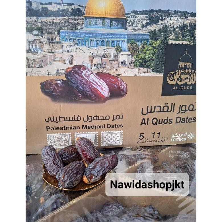 

Kurma Medjool Palestina Al Quds Jumbo Super Premium 5kg Expired 2025