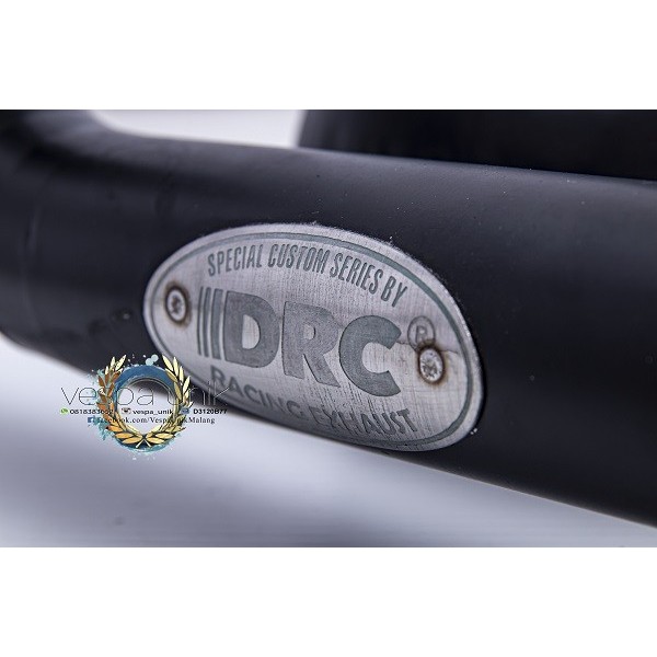 Knalpot Drc Model Big Box Vespa Px Exclusive Excel Termurah Langka