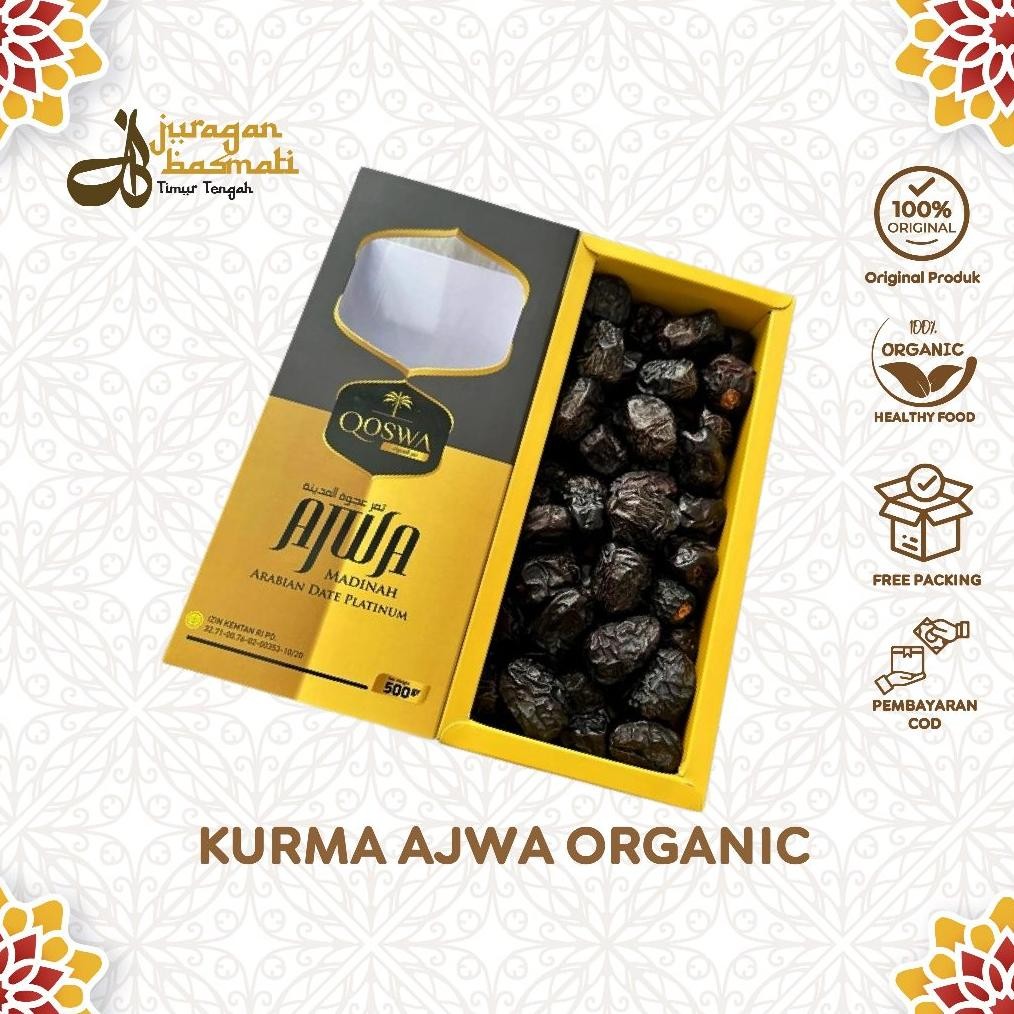 

risto- kurma ajwa madinah gr organik