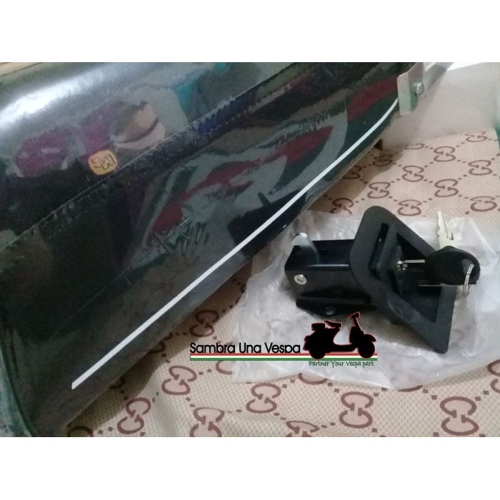 Jok Panjang Single Vespa Excel 200 Original Emgi Plus Rumah Kunci Jok Termurah Langka