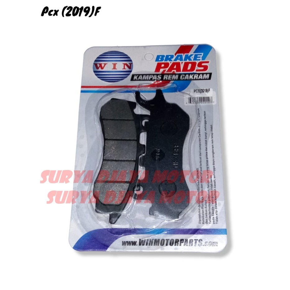 Disc Pad Kampas Rem Depan Pcx 2019 F Merk Win Termurah Langka