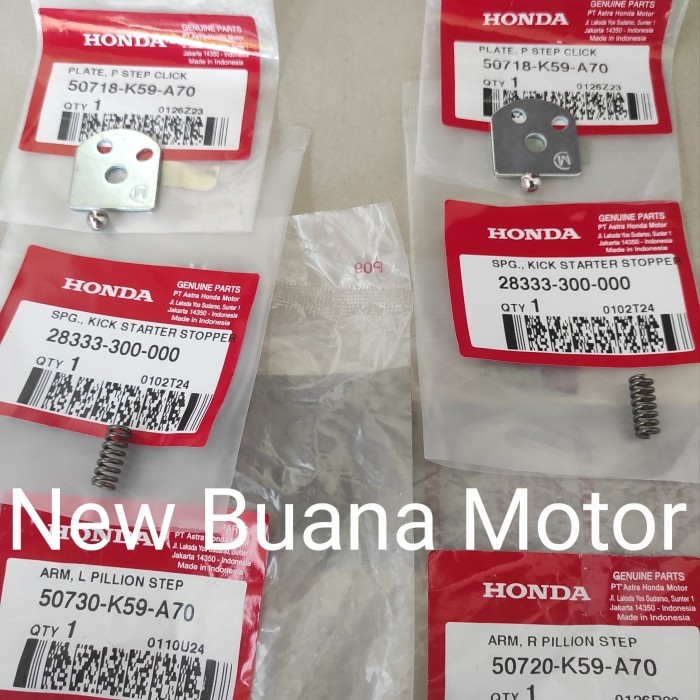 Pillion Footstep Belakang New Vario 150 Vario 160 Termurah Langka