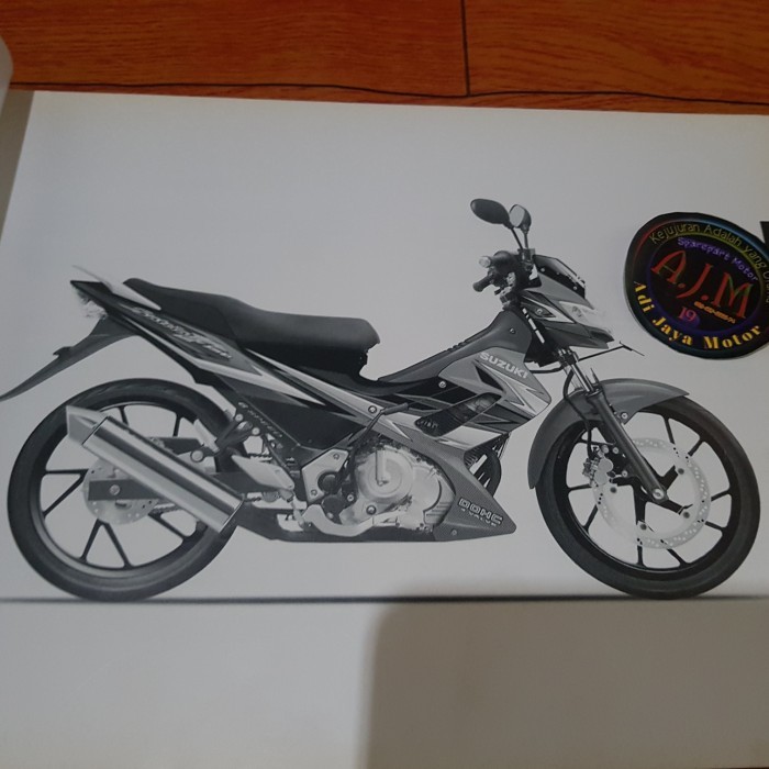 Buku Part Catalog Copian Suzuki Satria Fu 150 2010 Barong Termurah Langka