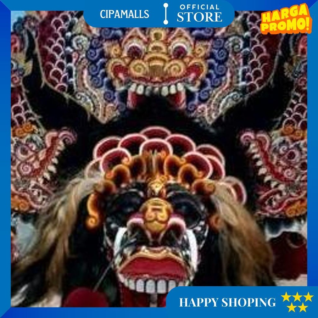 

Bisa Cod Cuci Gudang Barongan Rampak Telon Jamang Cat Air Brush Bonus Kemul Panjang Dan Pentul Tinggal Pakai Ukuran Anak Promo Barongan Plipit Romo Mainan Anak Barongan Anak Sd Brongan Plipit Premium / Barongan Spon Caplok Kain Panjang / Barongan Ponorogo