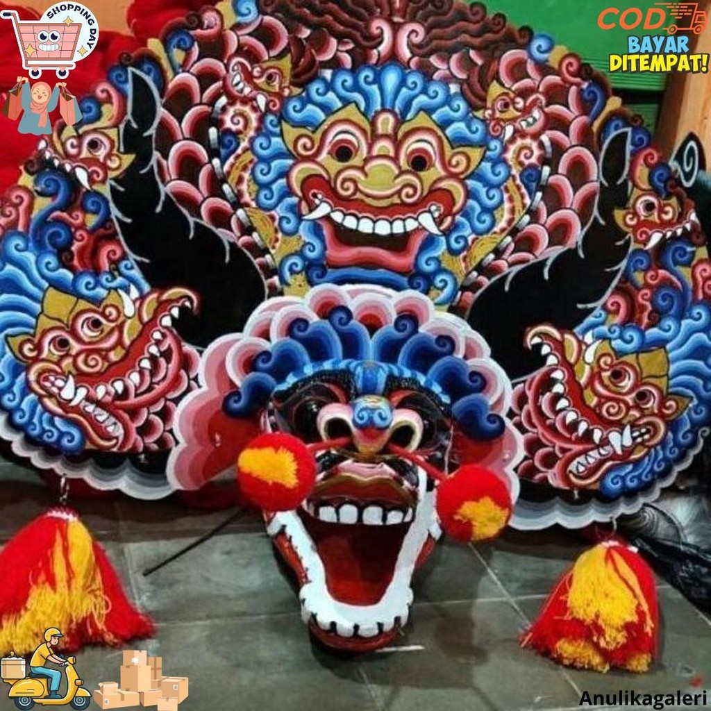 

Bisa Cod Cuci Gudang Barongan Rampak Telon Jamang Cat Air Brush Bonus Kemul Panjang Dan Pentul Tinggal Pakai Ukuran Anak Promo Barongan Plipit Romo Mainan Anak Barongan Anak Sd Brongan Plipit Premium / Barongan Spon Caplok Kain Panjang / Barongan Ponorogo