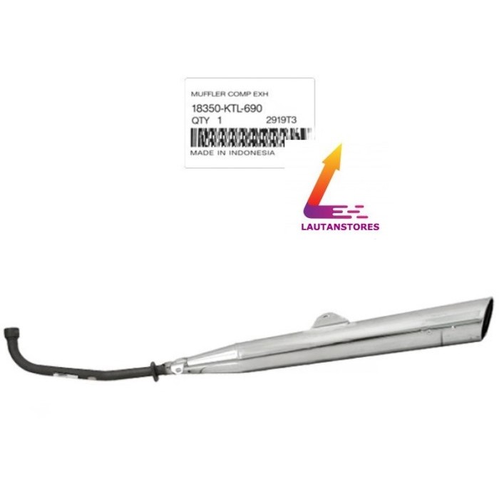 18350-Ktl-690 Muffler Knalpot Supra Fit New Termurah Langka