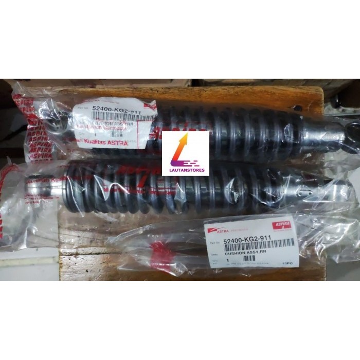 52400-Kg2-911 Skok Belakang Shokbreker Belakang Gl Pro Series Abu Abu Set 2Pc Termurah Langka