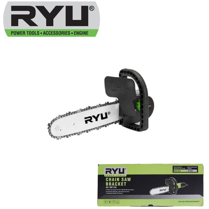 sale ryu chainsaw bar converter gerinda tangan senso bracket gergaji pohon