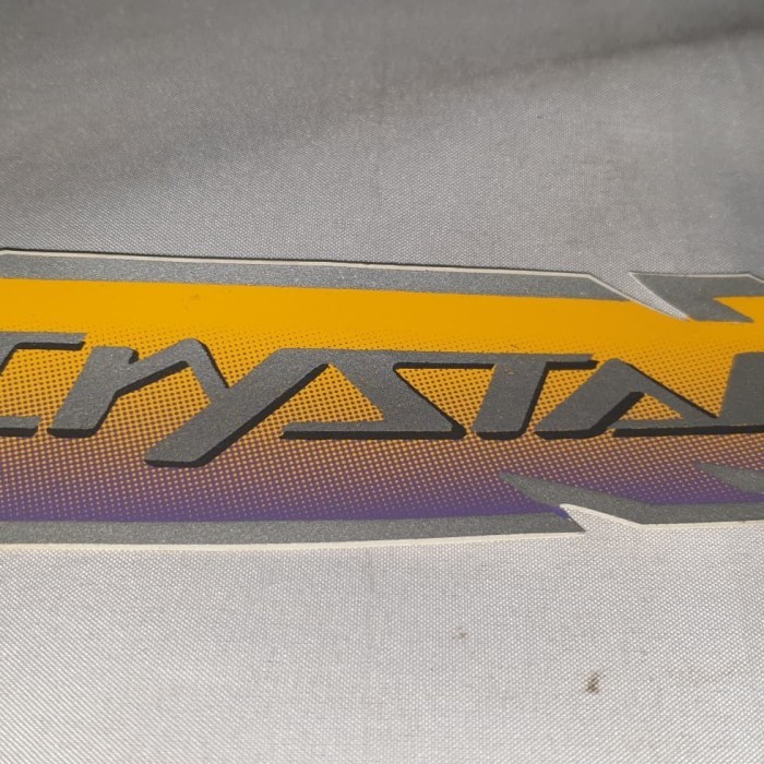 Striping Sticker Suzuki Crystal Th 92 Dan 93 Copy Original Termurah Langka