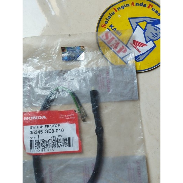 Kabel Switch Swit Rem Depan Honda Astrea Prima Star Grand Legenda Win100 Win 100 Supra X 100 Tromol 