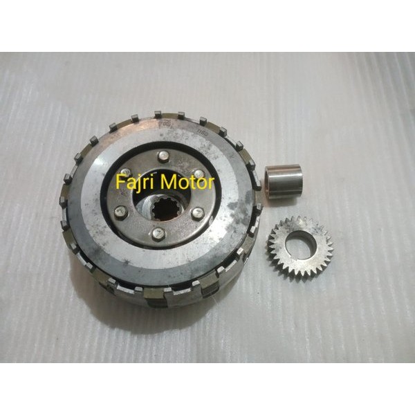 Kopling Set Klx 250 - Dtracker 250 Fi - Ninja Rr Mono - Z250 Sl Original House Kopling Rumah Kampas 