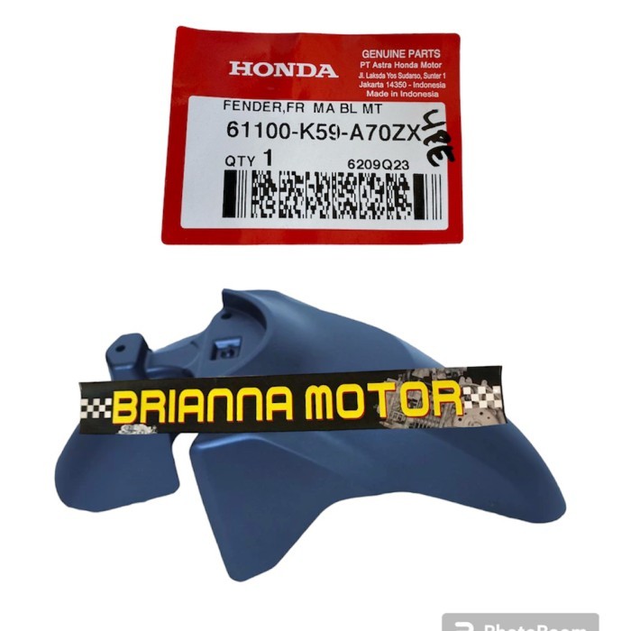 Slebor Depan Biru Dof New Vario 150 125 61100 K59 A70Zx Termurah Langka