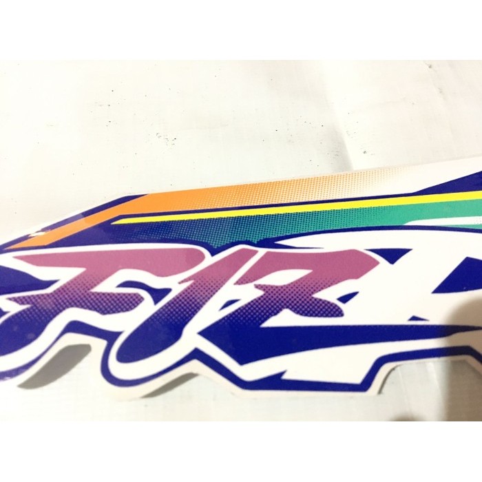 Striping Sticker Stiker Body Yamaha F1Zr F1Z R Tahun 1997 Ungu Hitam Termurah Langka