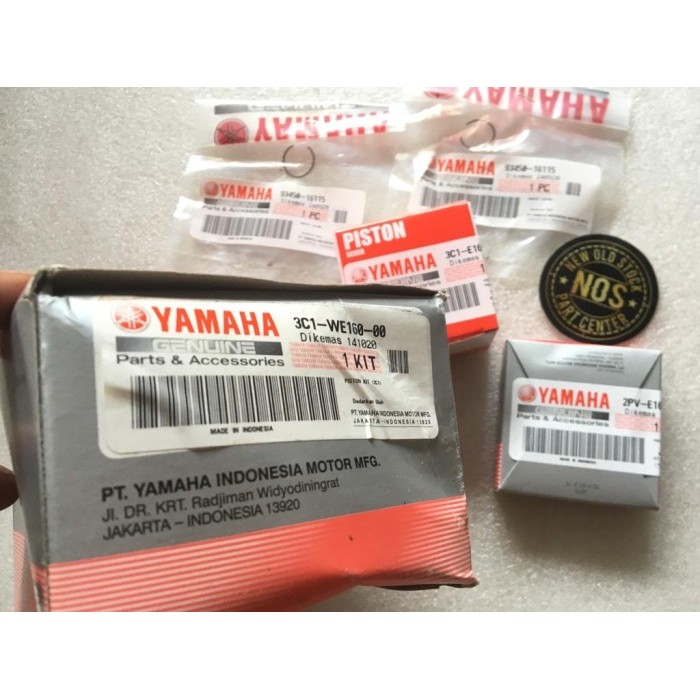Seher Piston Kit Set Ring Clip Pen Piston Yamaha Vixion Old Lama Nvl Termurah Langka