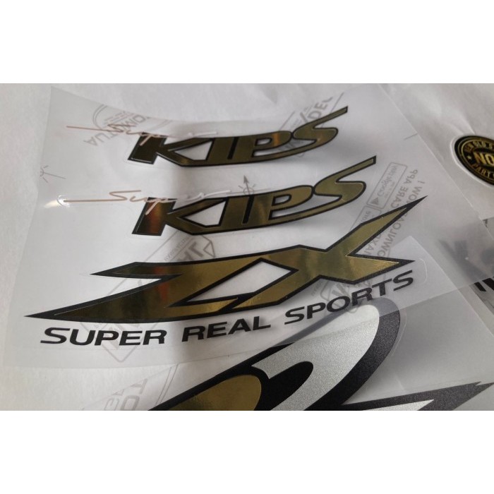 Striping Stiker Sticker Lis List Body Set Kawasaki Ninja Krr Zx Super Kips Bisa Untuk Semua Warna Hi