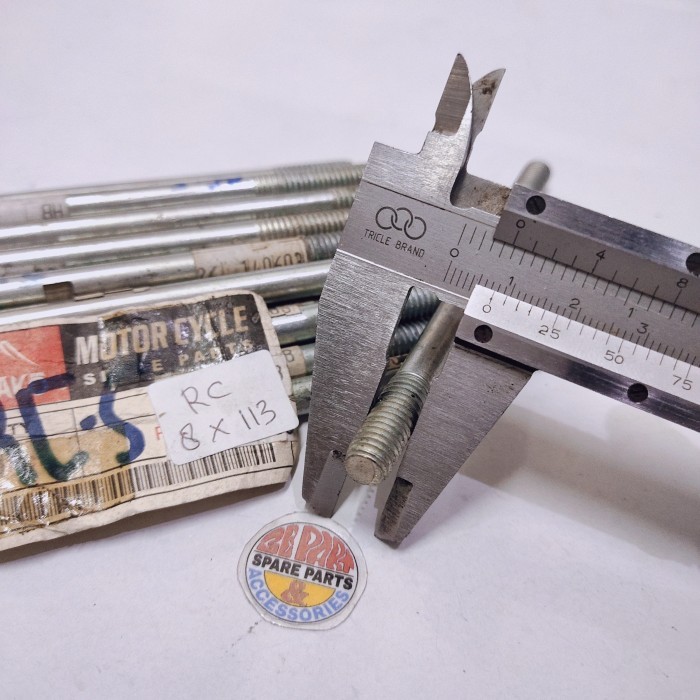 Baut Blok Seher Rc 8Mm 113Mm Baut Tanam Tusuk Boring Suzuki Termurah Langka