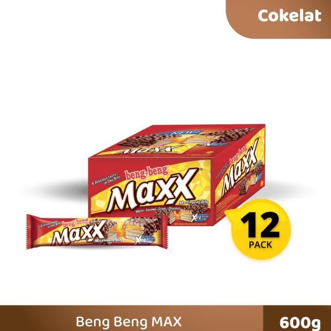 

READY STOCK WAFER COKLAT BENG-BENG MAXX 12 PCS @ 32GR !!!!!