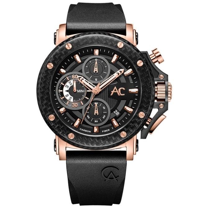 Murah Alexandre Christie Ac 9205 Mc Rbrba(Gl) Carbon Special Edition Chrono