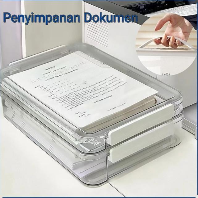 

Tempat Penyimpanan Dokumen/Kotak Penyimpanan Desktop Transparan
