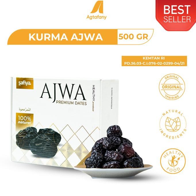 

KURMA AJWA 500 GR SUPER PREMIUM | KURMA NABI ASLI MADINAH ORIGINAL