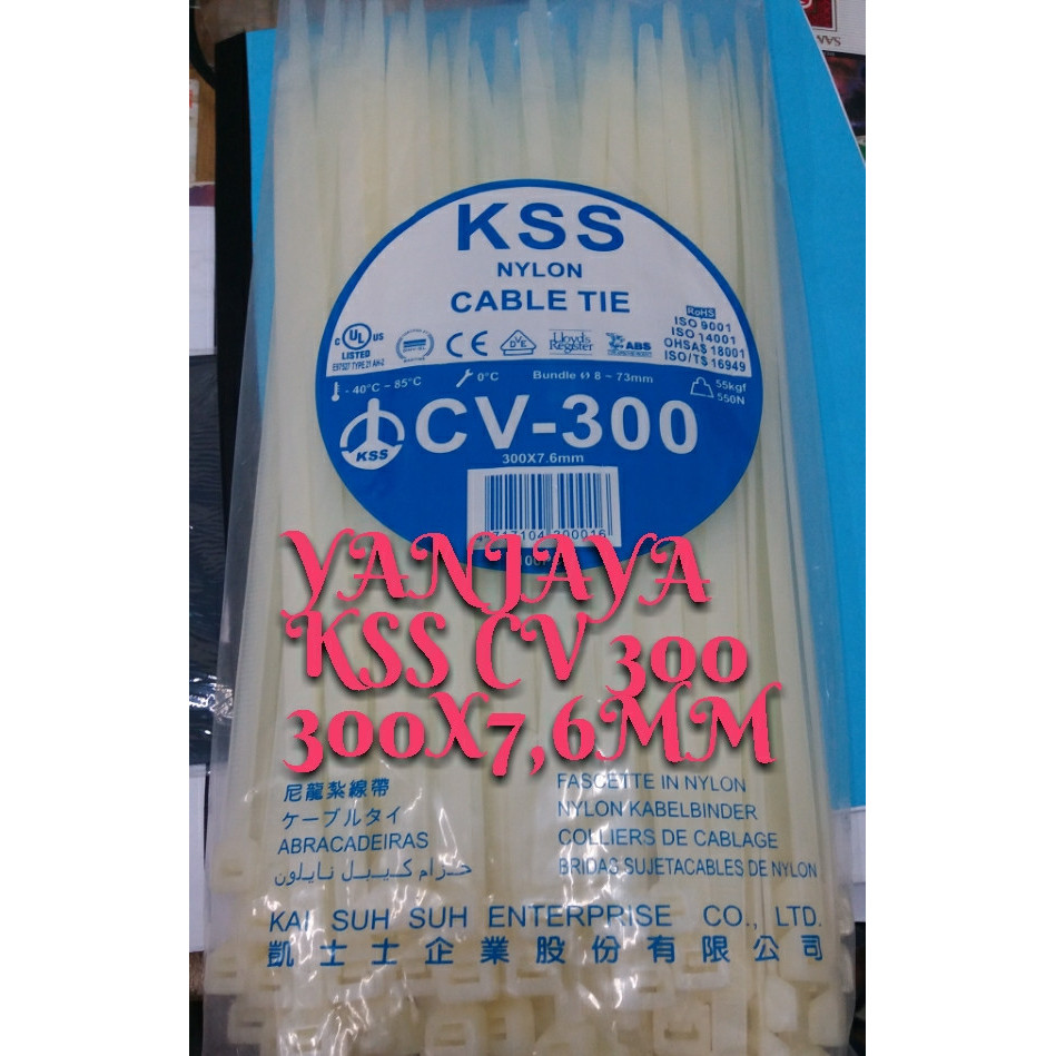 

Kabel ties (KSS CV 300 )300X7,6MM