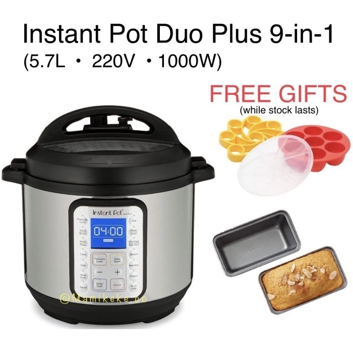HOT SALE INSTANT POT Duo Plus 9 in 1 smart pressure cooker multicooker