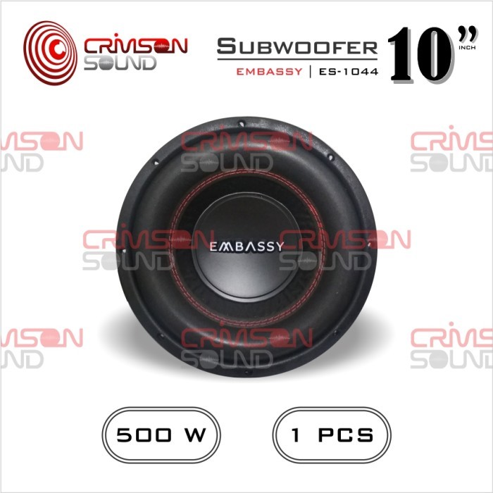 SUBWOOFER 10 INCH EMBASSY ES-1044