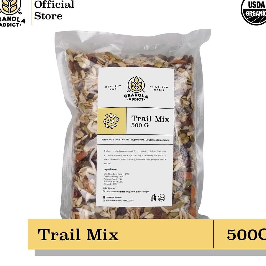 

Granola Addict Trail Unflower Pumpin Eed Almond Raiin Cranberry G