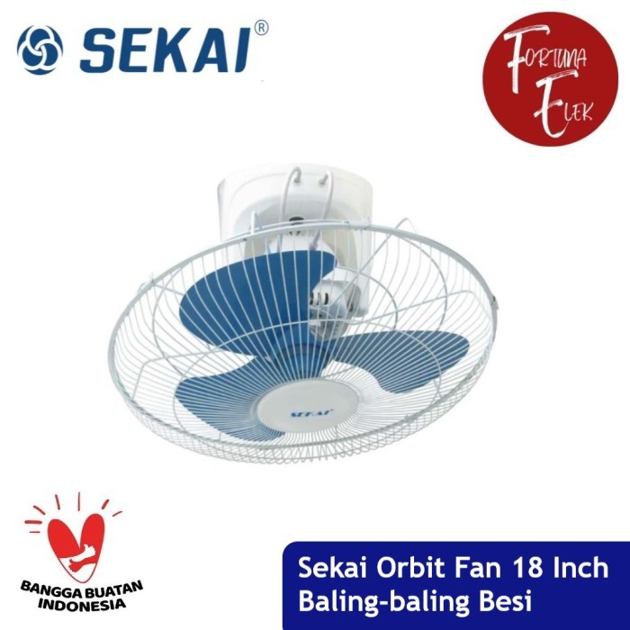 SEKAI Ceiling Orbit Fan Kipas Plafon 18 Inch COF 1861 Baling Besi