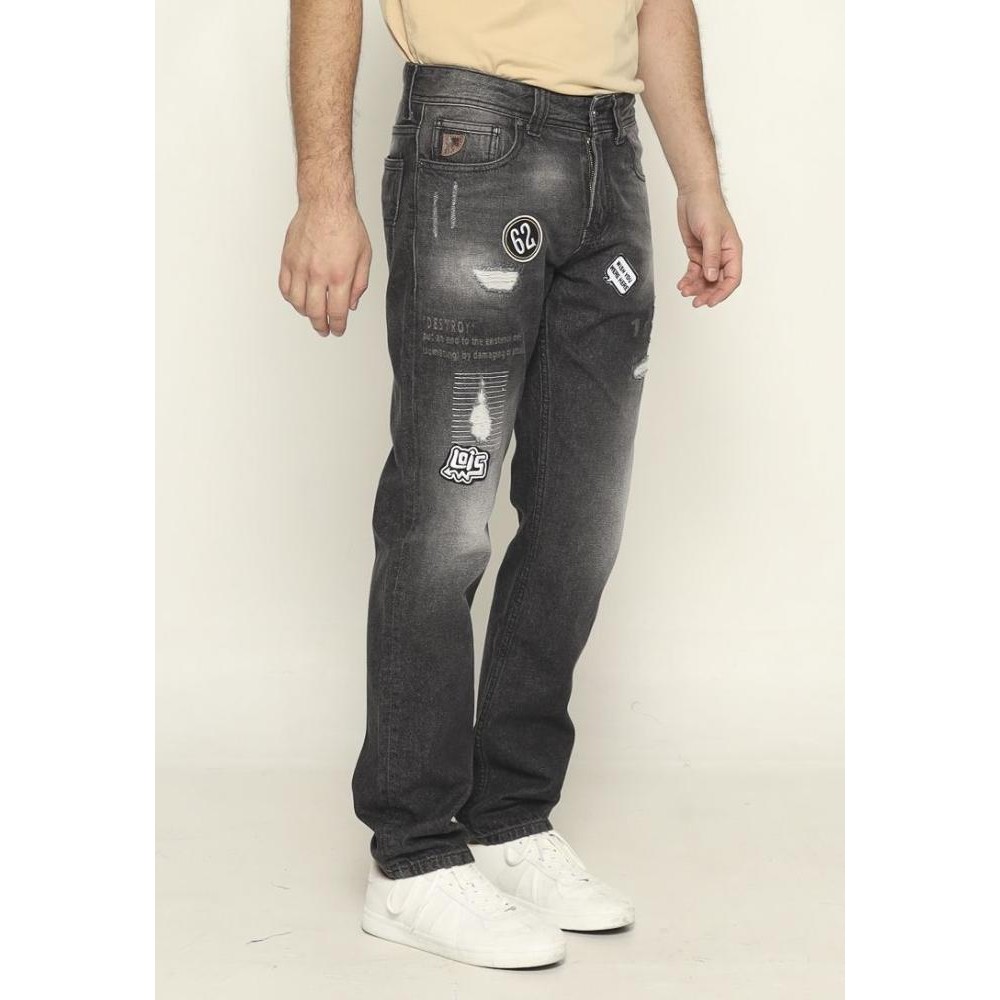 Celana Panjang Jeans Ripped Pria Lois Jeans Cfl102Px Store_Tangmo