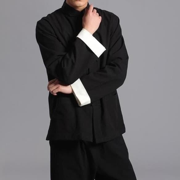 [Laris] Baju Kemeja Koko Pria Unik Cina Kungfu Ipman Kerropic