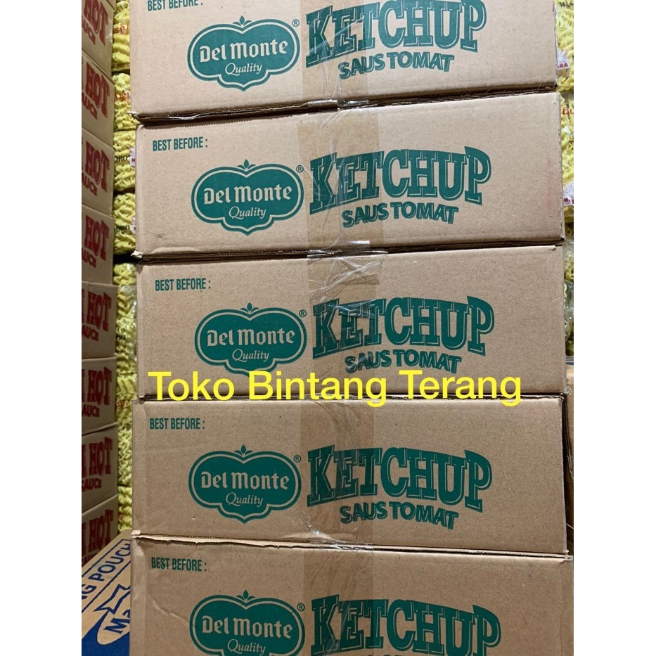 

DELMONTE SAUS TOMAT STIK / SACHET 1 DUS KARTON 20 PAK X 24 PCS X 8 GR