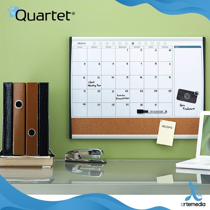 

QUARTET WHITEBOARD - ARCHFRAME PLANNER 17'X23' (43CMX58CM)
