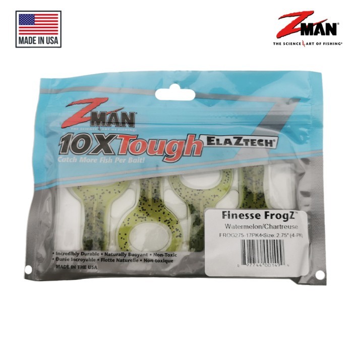 TERBARU ZMAN Finesse FrogZ 2,75" Soft Lure Umpan Pancing Buatan
