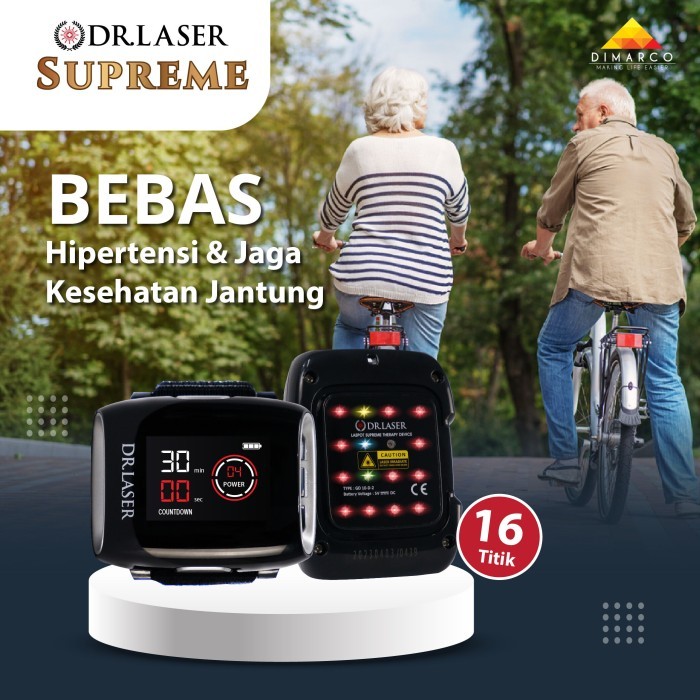 DR LASER SUPREME 16 TITIK Alat Terapi Hipertensi Kesehatan Terapi