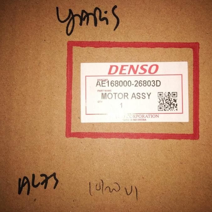 Ori - motor fan / dinamo fan radiator Yaris / new Vios asli denso Termurah