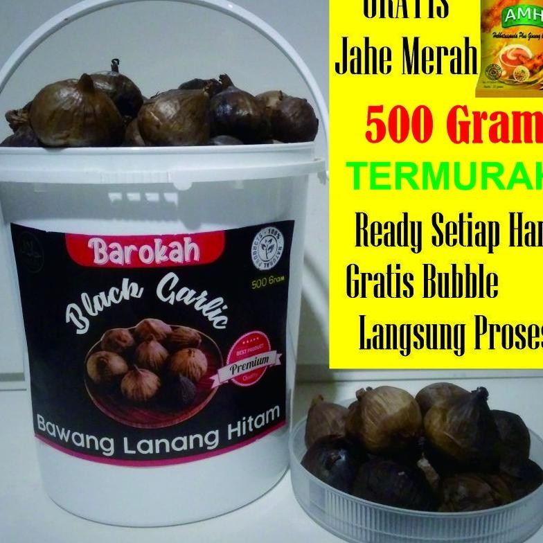 

Bla Garlic Bawang Hitam Tunggal Bawang Lanang Gram