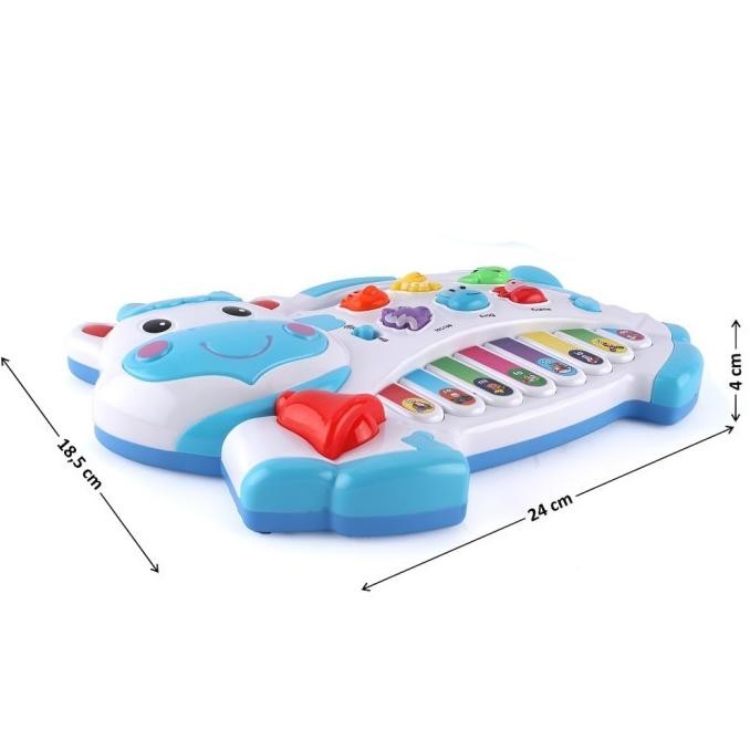 ERLY LEARN PIANO SAPI | MAINAN ALAT MUSIK ANAK | MAINAN BAYI 1 TAHUN