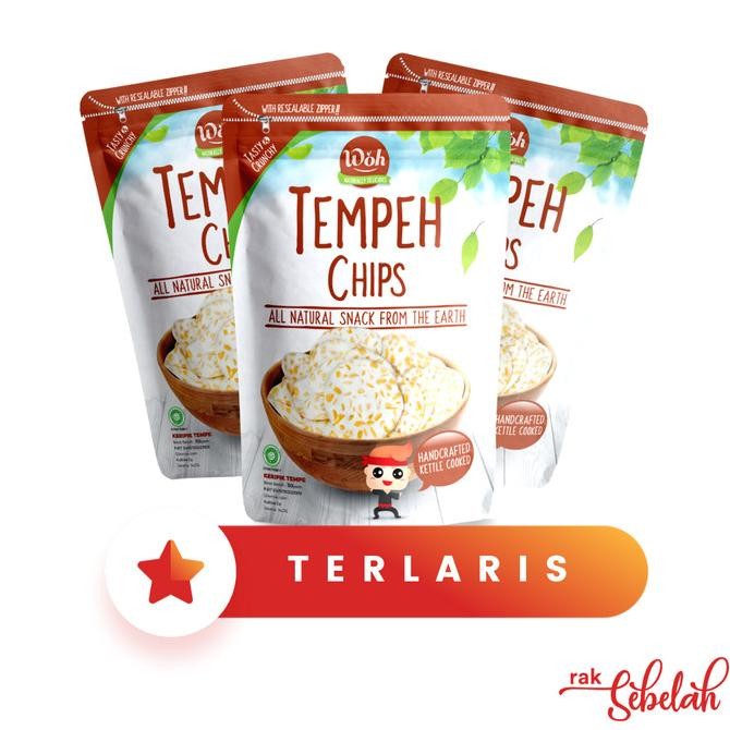 

READY STOCK KERIPIK TEMPE WOH CHIPS 100GR X 3 BUNDLE !!!!!
