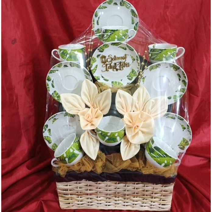 [100% Garansi] Parcel Tea Set- Parcel Pecah Belah - Parcel Lebaran C
