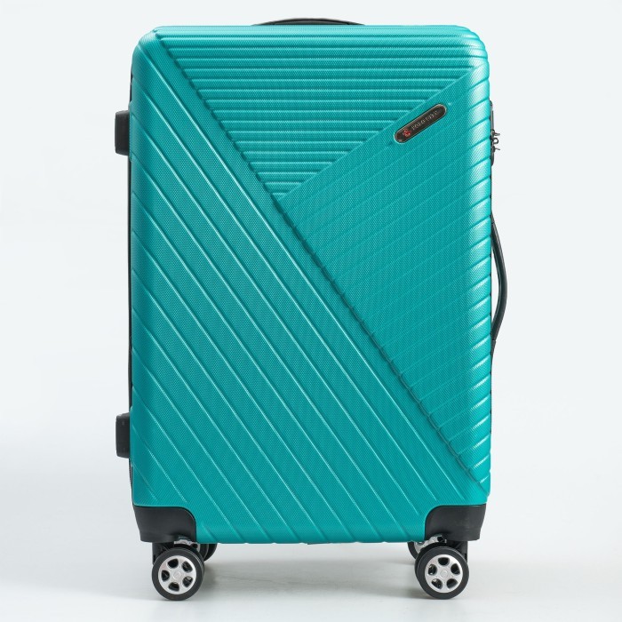 ASLI TAS KOPER HARDCASE FIBER KABIN SIZE 20 INCH POLO CITY - 076 KODE 403