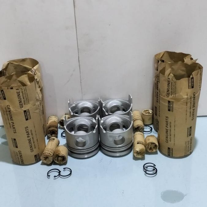 Liner Set Kit Boring Ring Seher Piston Isuzu Panther Turbo Traga ++Kualitas