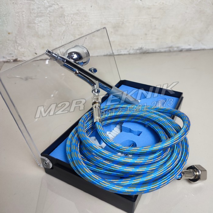 Ready Gas!!! Air Brush Tools Airbrush Spray Gun Kit Pen Brush 1 Set Selang Adapter