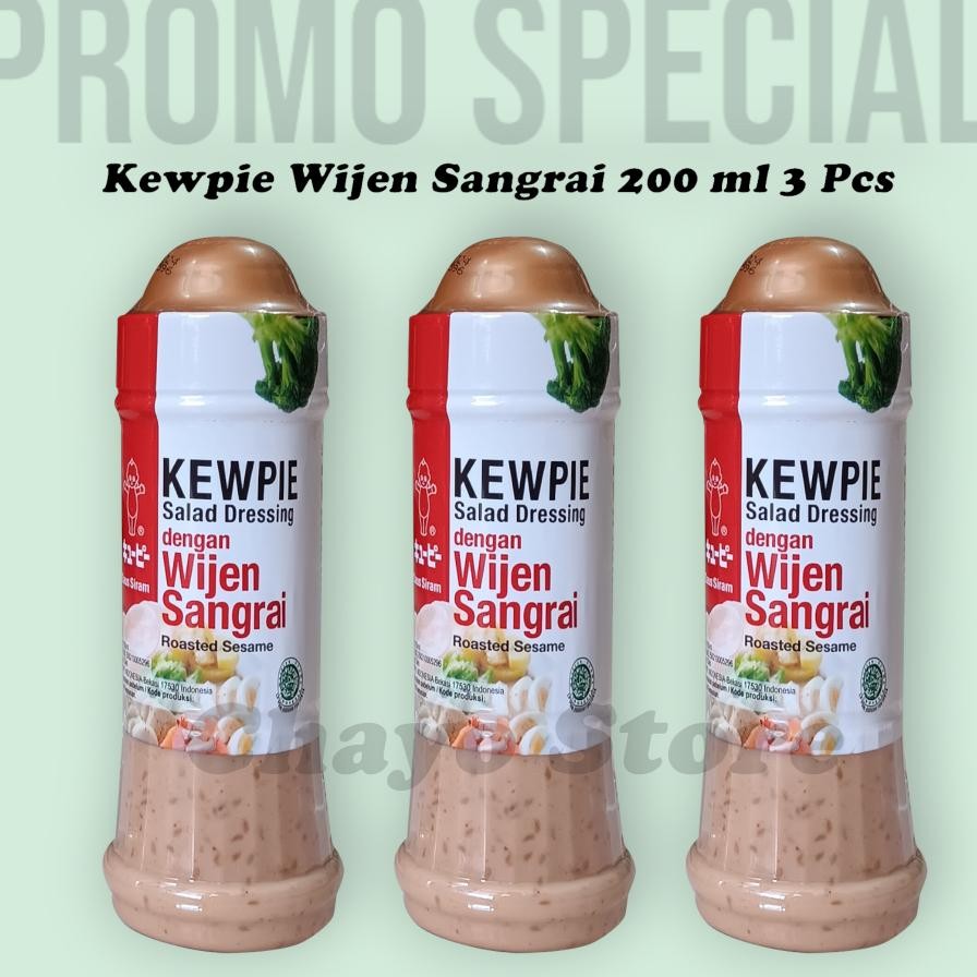 

Ewpie Wijen Angrai 200 Ml 3 Pc Au Dreing Roated Eame