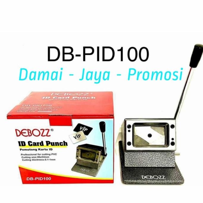 

Promo Mesin Pemotong ID Card Merek DEBOZZ / ID Cutter / Plong ID Card / PVC COD