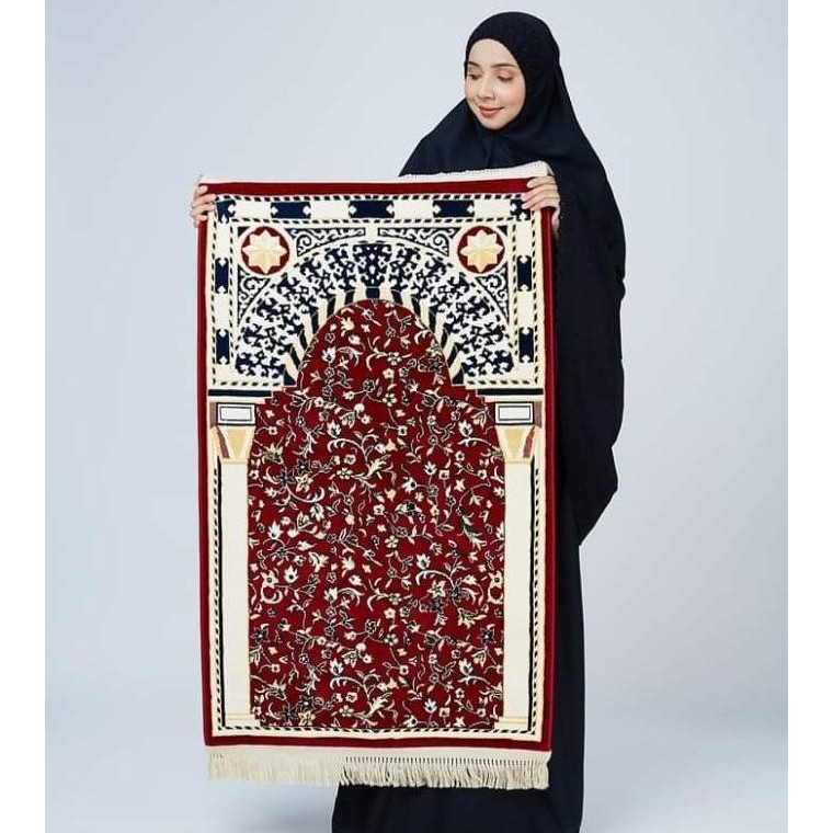 Sajadah Tebal / Sajadah Al Rawda Original & Sajadah Masjid Nabawi td