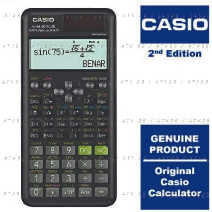 Kalkulator Casio Scientific FX-991ID Plus Baru FX-991 ID Plus
